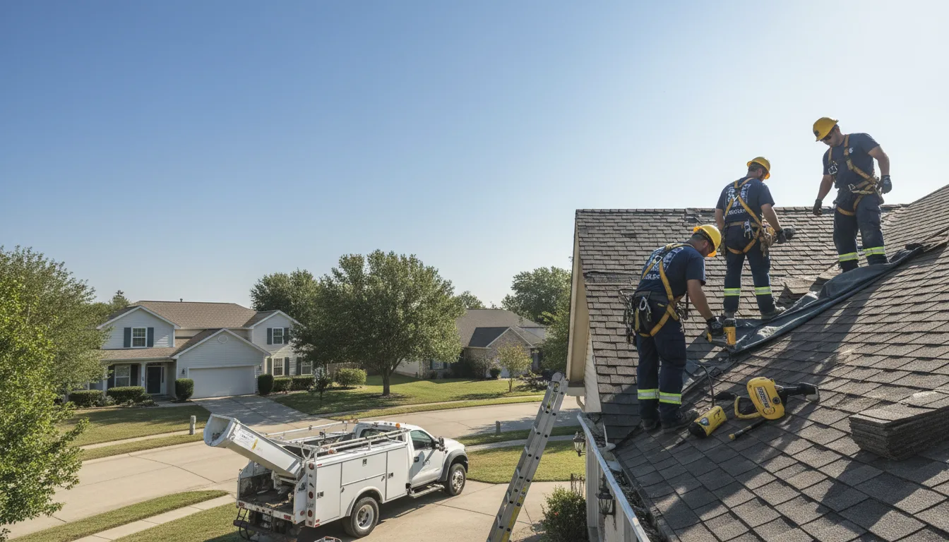 Emergency Roof Repair in Pocahontas, IL near me